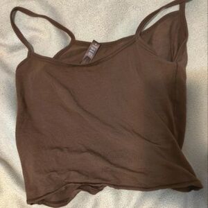 SKIMS Sleep Tank Cropped